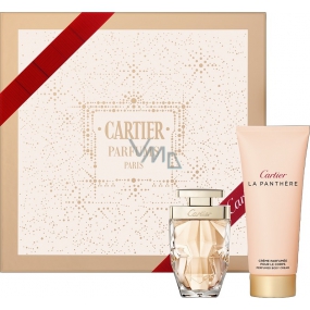 Cartier La Panthere Legere perfumed water 50 ml + body cream 100 ml, cosmetic set