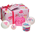 Bomb Cosmetics Even more love mix of ballistics and soaps 5 pieces 500 g, natural, handmade cosmetic set