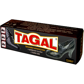 Druchema Tagal black self-shining protective shoe cream, 50 g