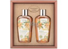 Bohemia Gifts & Cosmetics Argan oil shower gel 250 ml + hair shampoo 250 ml, cosmetic set