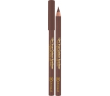 Dermacol 12h True Colour Eyeliner wooden eye pencil 04 Light brown 2 g