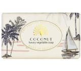 English Soap Coconut natural perfumed soap with shea butter 190 g