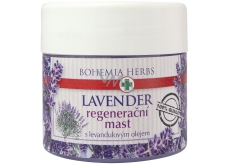 Bohemia Gifts & Cosmetics Lavender regenerační mast s levandulovým olejem 120 ml