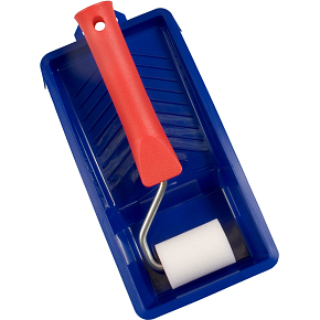 Spokar Moltopren painting roller with holder and tray, 50 mm