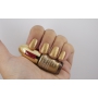 Pupa Rock & Rose Metal Matt metallic matt lacquer effect 3D 001 Golden Explosion 5 ml