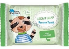 Pink Elephant Raccoon Daniel cream soap for children 90 g