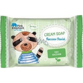 Pink Elephant Raccoon Daniel cream soap for children 90 g