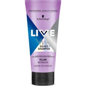 Schwarzkopf Live Silver hair shampoo 200 ml