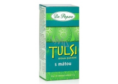 Dr. Popov Tulsi sacred basil with mint tea supports the natural immune system, vitality, stress 30 g, 20 infusion bags of 1.5 g
