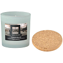 Arome Aroma Sensation Coastal Driftwood scented candle in glass with cork lid 7.5 x 8.5 cm 340 g