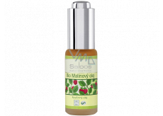 Saloos Bio Cold pressed raspberry oil, moisturizing and soothing improves healthy skin appearance 20 ml