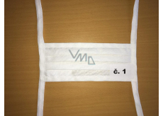 Veil folded 100% cotton