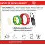 Parakito Repellent mosquito bracelet for children Mermaid natural, refillable, waterproof, protection 24h / day - 15 days for refill + two refills