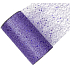 Ribbon net with glitter purple 15 cm x 2.7 m