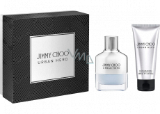 Jimmy Choo Urban Hero perfumed water for men 50 ml + shower gel 100 ml, gift set