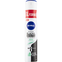 Nivea Black & White Invisible Fresh antiperspirant deodorant spray for women 200 ml
