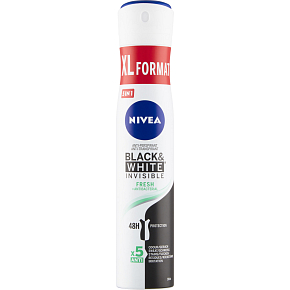 Nivea Black & White Invisible Fresh antiperspirant deodorant spray for women 200 ml