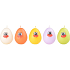 Emocio Egg face 60 mm 1 piece mix colors