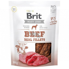 Brit Jerky Dried meat treats with beef and chicken for adult dogs 200 g