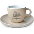 Nekupto Kafetearie espresso cup with saucer Time for coffee... anytime 100 ml