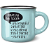 Nekupto Mini coffee mug I'm working 100% 100 ml