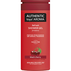 Authentic Toya Aroma Black Cherry Shower Gel, 400 ml