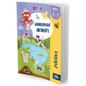 Albi Kvído Sticker Activities Animals, recommended ages 3-7