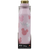 Epee Merch Mickey Mouse Minnie stainless steel thermo bottle pink 580 ml