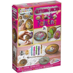 Grafix Glitter Unicorn Rhinestone Painting Set, creative set, recommended age 5+