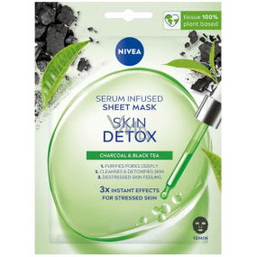 Nivea Skin Detox detoxifying textile face mask 1 piece