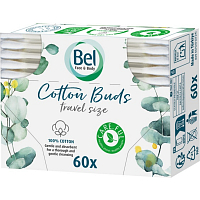 Bel Cotton Travel Cotton Swabs 60 pcs
