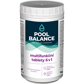 6-in-1 Multifunctional Tablets POOL Balance, 1 kg 6-in-1 Multifunctional Tablets POOL Balance, 1 kg