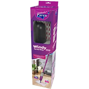 PAREX Flat Mop WINDY DUO with Spray