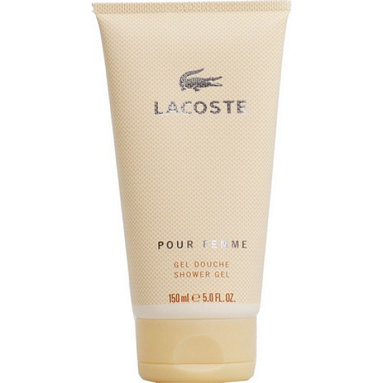 Lacoste pour Femme shower gel for women 150 ml