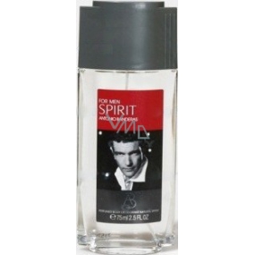 Antonio Banderas Spirit for Men perfumed deodorant glass 75 ml
