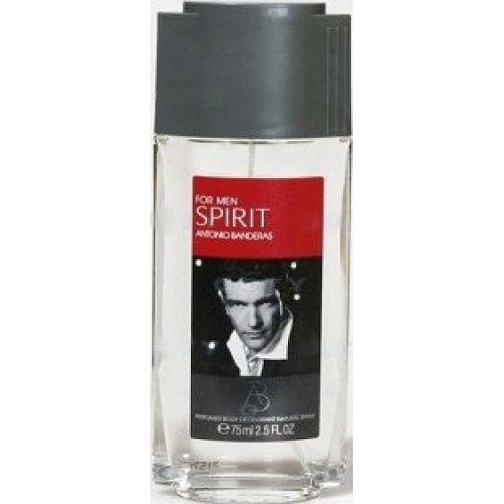 Antonio Banderas Spirit for Men perfumed deodorant glass 75 ml