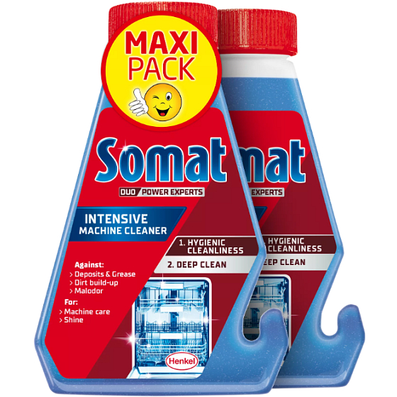 Somat Intensive Dishwasher Care Cleaner 2 x 250 ml