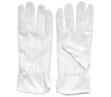 Spokar Cotton Gloves with Mini Dots Size 9, 1 Pair