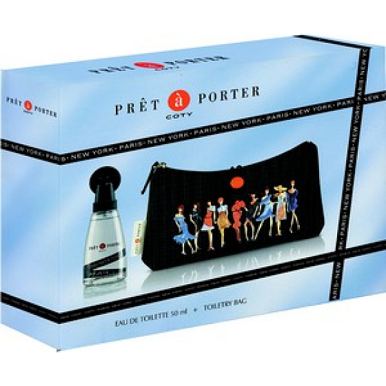 Pret and Porter Original eau de toilette 50 ml + toilet bag, gift set