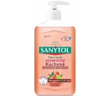 Sanytol Pink Grapefruit & Fresh Lemon Disinfectant Hand Soap for Kitchen 250ml with Dispenser