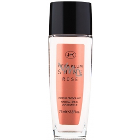 Heidi Klum Shine Rose perfumed deodorant glass for women 75 ml