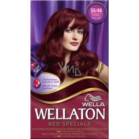 Wella Wellaton cream hair color 55/46 Tropical red