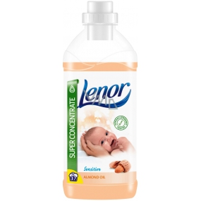 Lenor Sensitive Almond Oil with the scent of almonds concentrated softener is suitable for sensitive baby skin 37 doses 925 ml