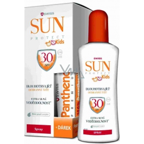 SunProtect Swiss Kids SPF30 Sunscreen Spray 250 ml + Premium Panthenol 10% After Sun 50 ml