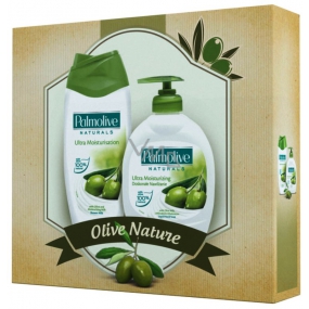 Palmolive Naturals Olive Milk shower gel 250 ml + liquid soap 300 ml, cosmetic set
