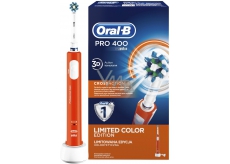 Oral-B Pro 400 CrossAction Orange elektrický zubní kartáček 1 kus
