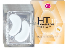 Dermacol Hyaluron Therapy 3D Refreshing moisturizing eye mask 6 x 6 g