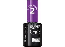 Rimmel London Super Gel Top Coat Topcoat 001 Transparent 12 ml