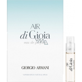 Giorgio Armani Air di Gioia perfumed water for women 1.2 ml with spray, vial