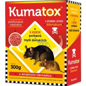 Kumatox G granular bait to kill domestic mice 300 g